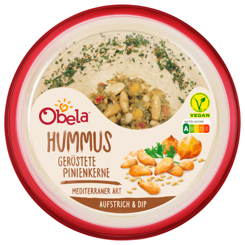 Obela Hummus Pinienkerne 175g